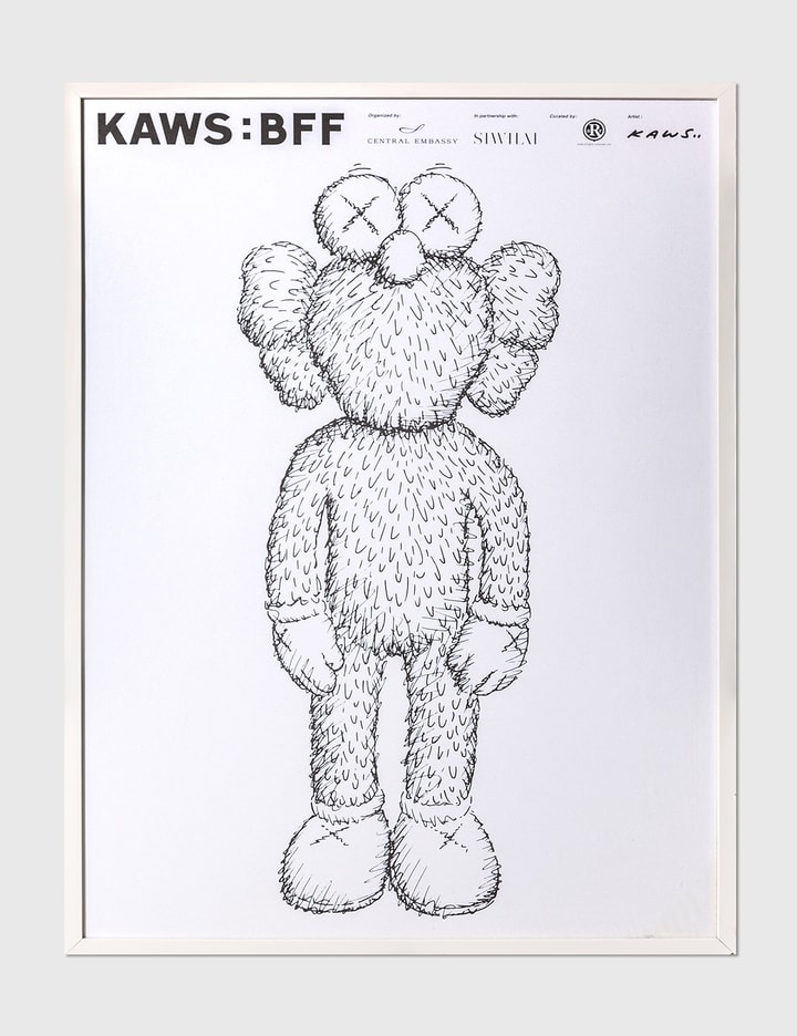 Kaws Bff: 2016 exhibiton poster Placeholder Image