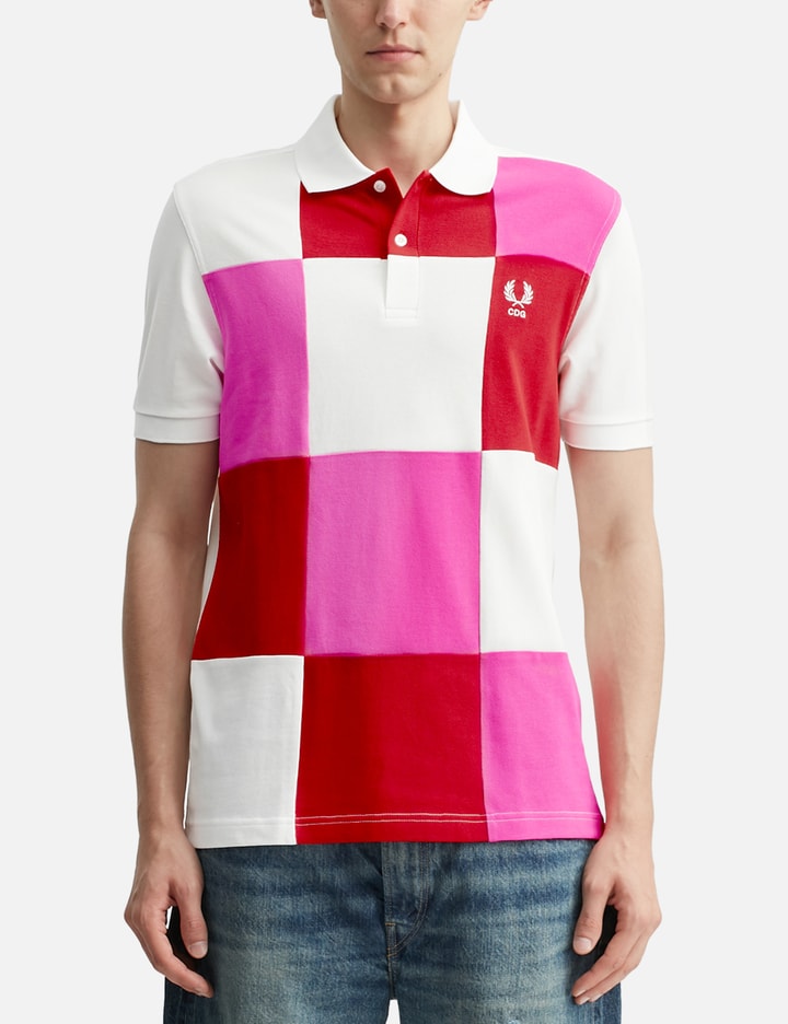 CDG SHIRT CDG Shirt X Fred Perry Checkered Polo