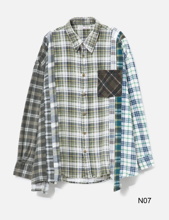 Flannel Shirt - 7 Cuts Wide Shirt view 12