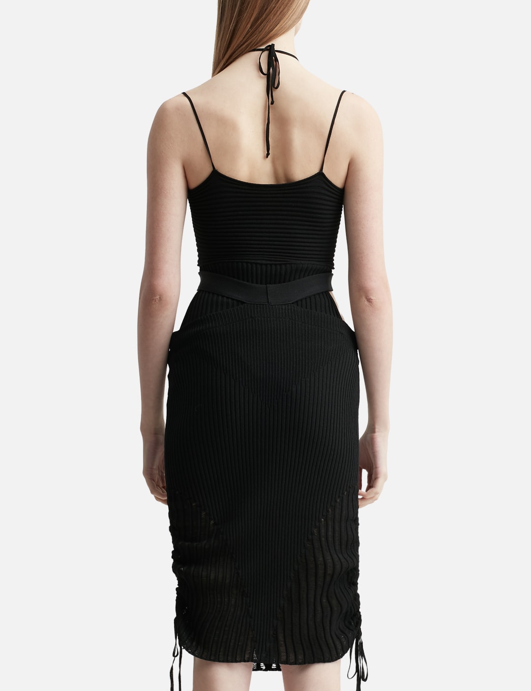 Ribbed Knit Sleeveless Bodysuit view 11