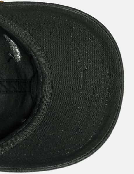 Black Hanging Button Cap view 14