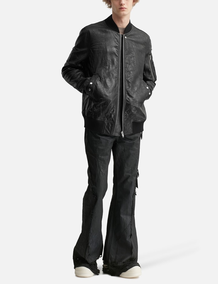 Rick Owens Classic Flight In Tumbled Lamb Leather