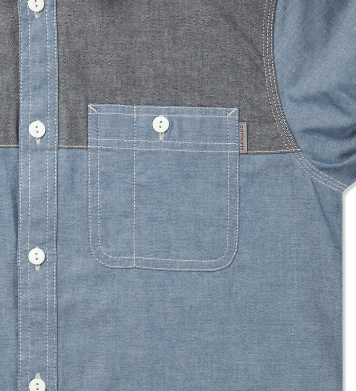 Blue/Jet Rigid L/S Harrison Shirt Placeholder Image