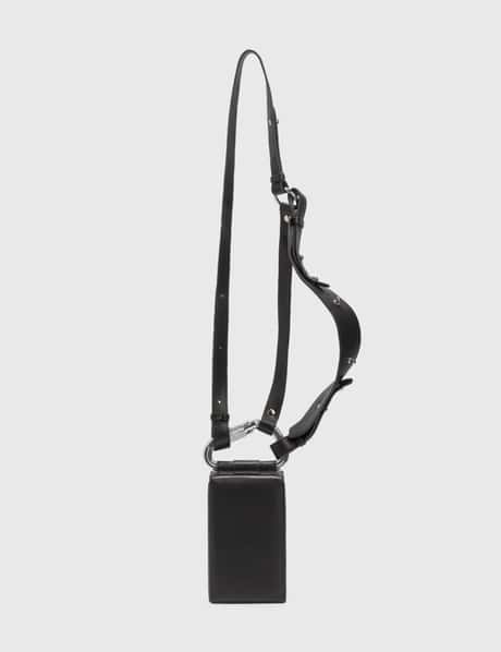 Heliot Emil - Leather Carabiner Phone Sling  HBX - Globally Curated  Fashion and Lifestyle by Hypebeast