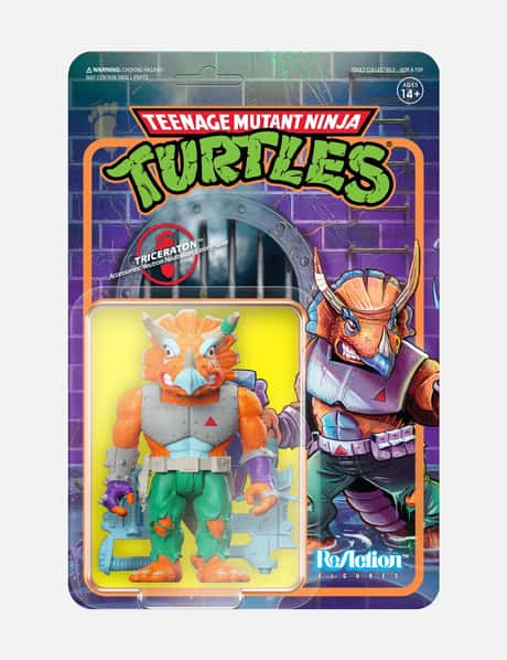 Super 7 Teenage Mutant Ninja Turtles ReAction Figures Wave 6 - Triceraton