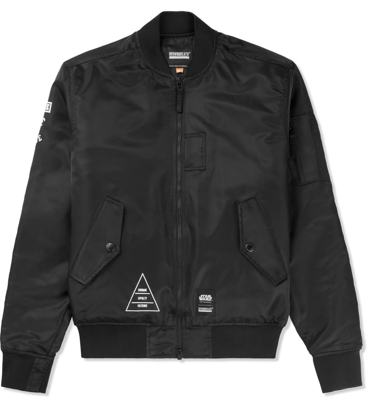 BROWNBREATH x Star Wars Black EP0 MA-1 Jacket Placeholder Image