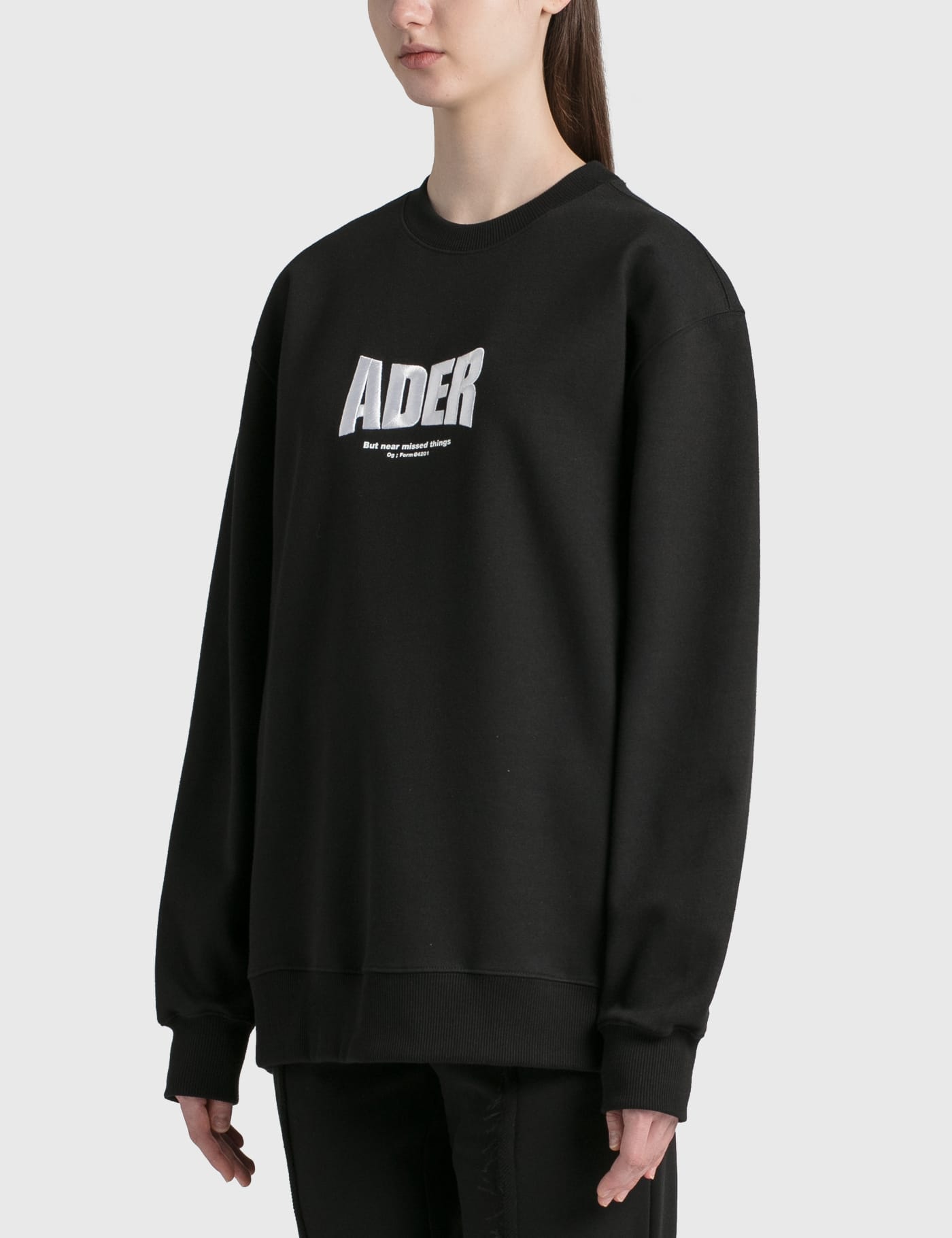 Ader Error   Ader Logo Sweatshirt   HBX   Globally Curated Fashion