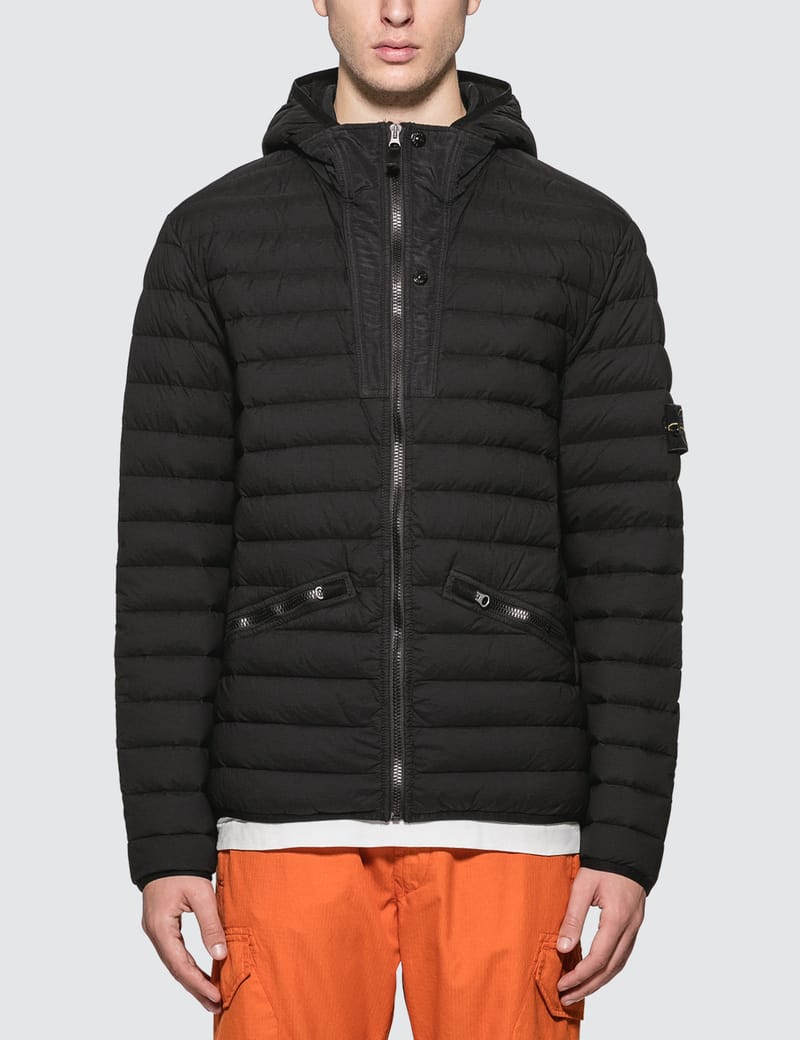 stone island stone island loom woven zip jacket