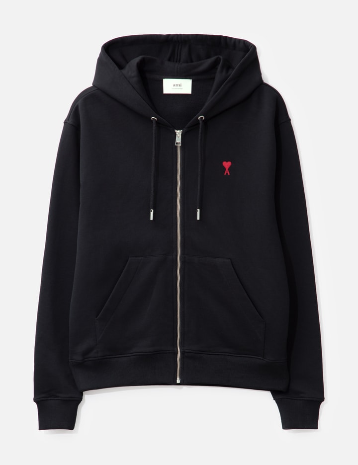 Cotton Ami de Coeur Zipped Hoodie Placeholder Image