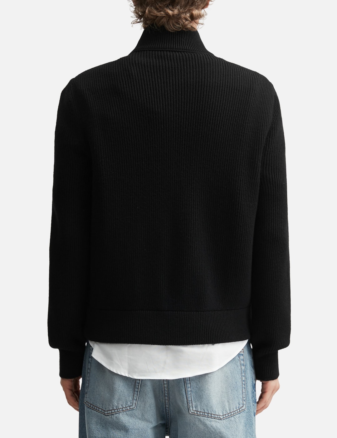 Diamond-Quilted Zip Cardigan view 13