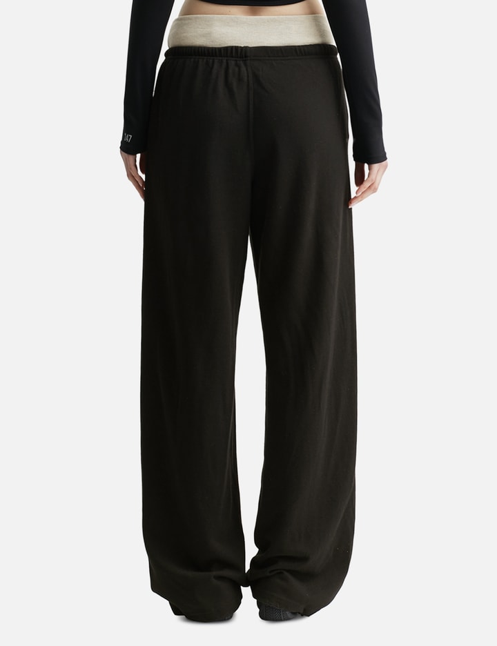 Glowny 247 Contrast Tracksuit Pants In Black