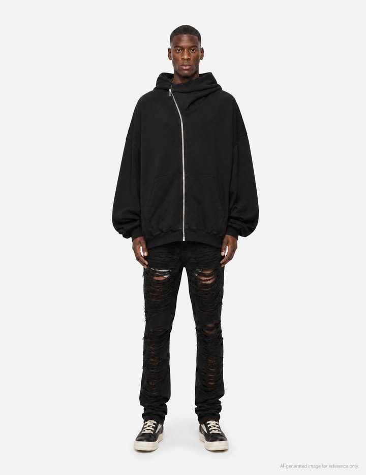 Rick Owens Drkshdw Mountain Hun Hoodie