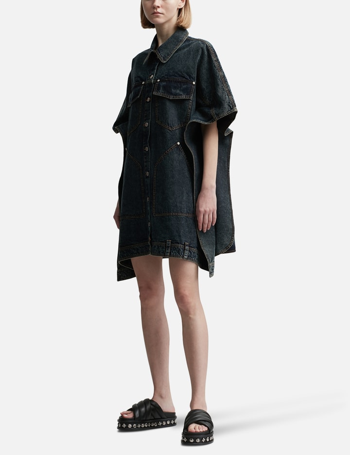 데님 카프탄 드레스-재킷 Placeholder Image