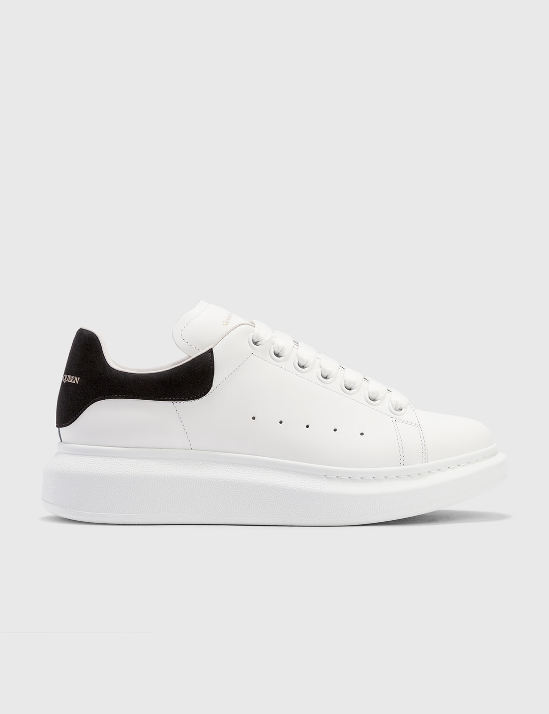 Oversized Sneaker in White/Black