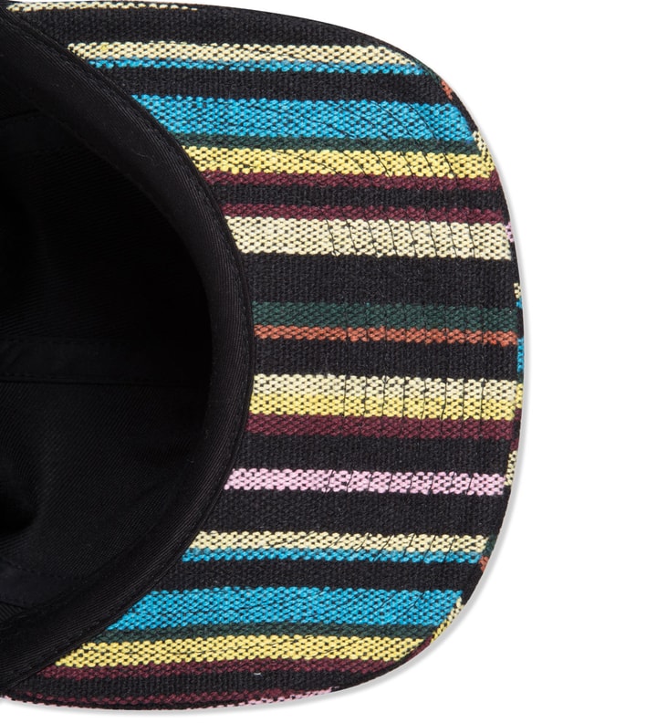 The Hundreds Black Guide 5-Panel Cap