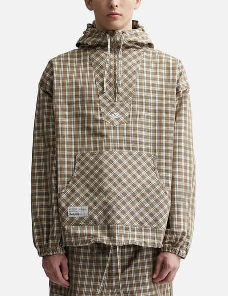 Umbro Slam Jam X umbro Masked Hood Plaid Shirt HBX