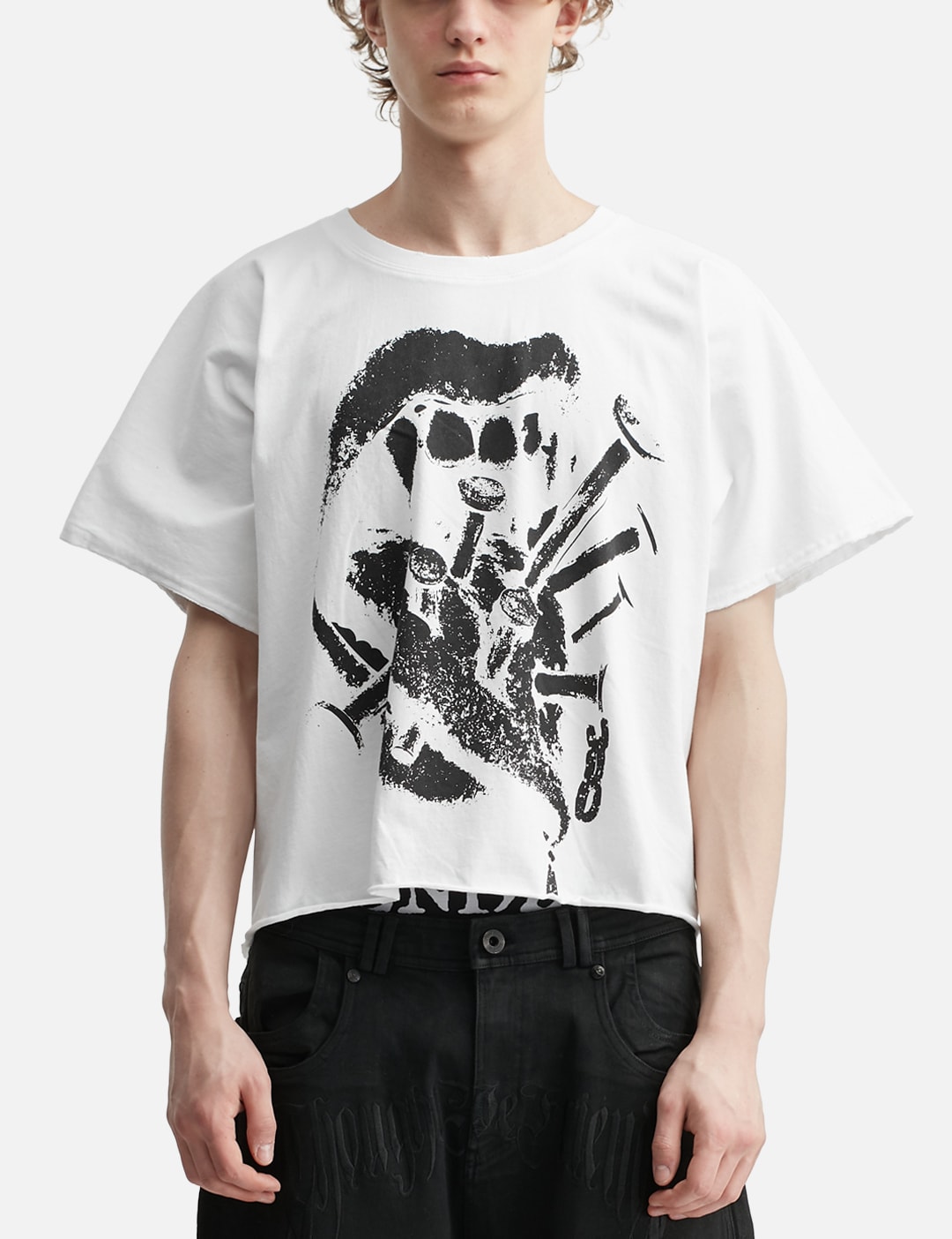 "Noa" Liar T-Shirt In White view 18