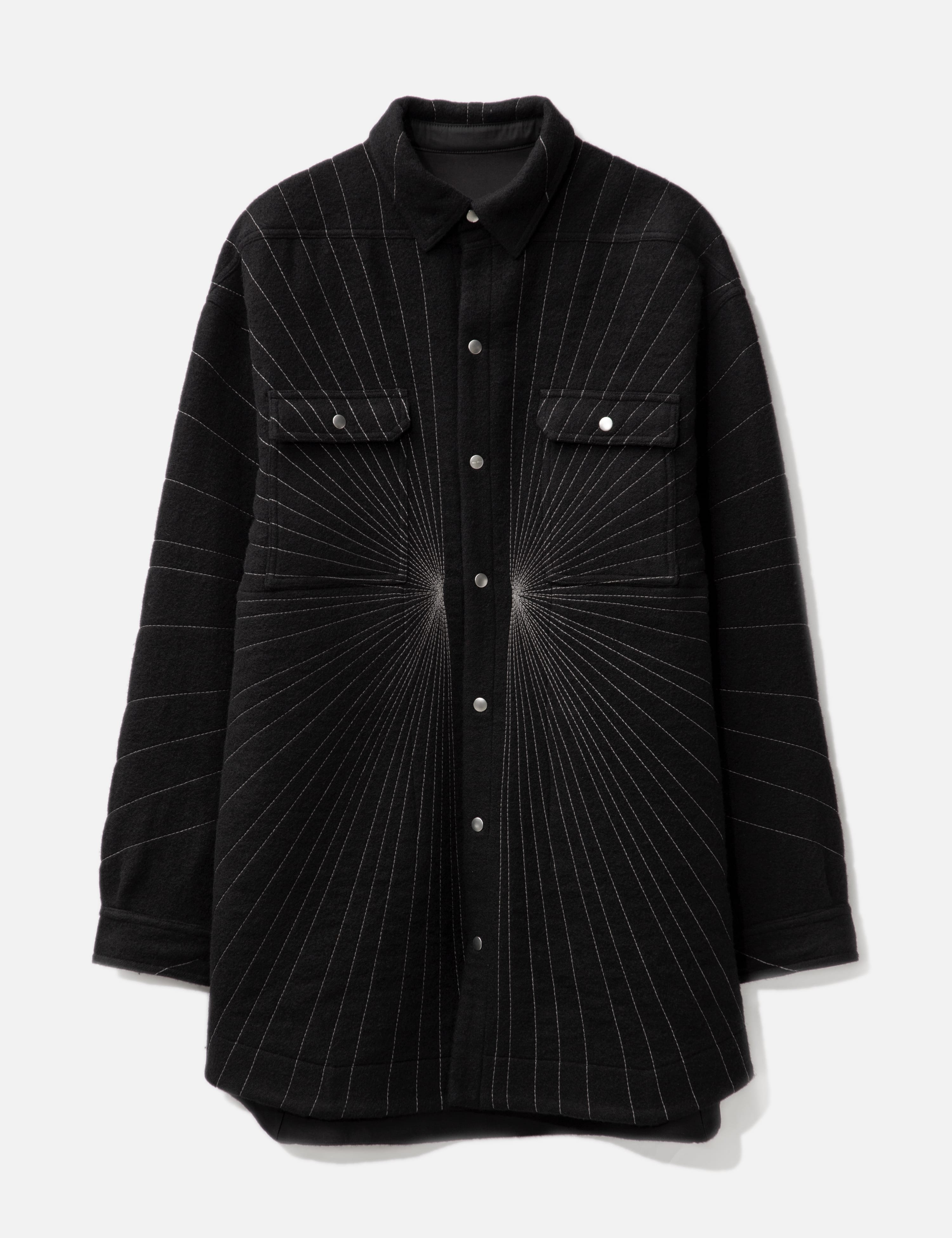 Rick Owens   OVERSIZED OUTERSHIRT   HBX   Globally Curated Fashion