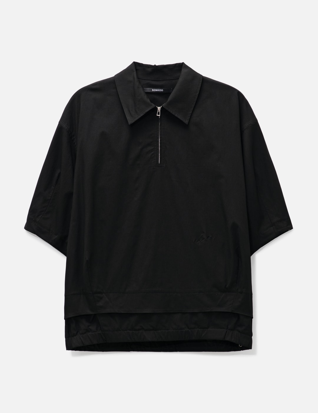 Malbon Jackson Performance Polo Shirt Aged Black