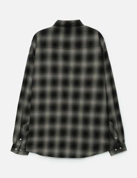 Loose Check Western Shirt view 9
