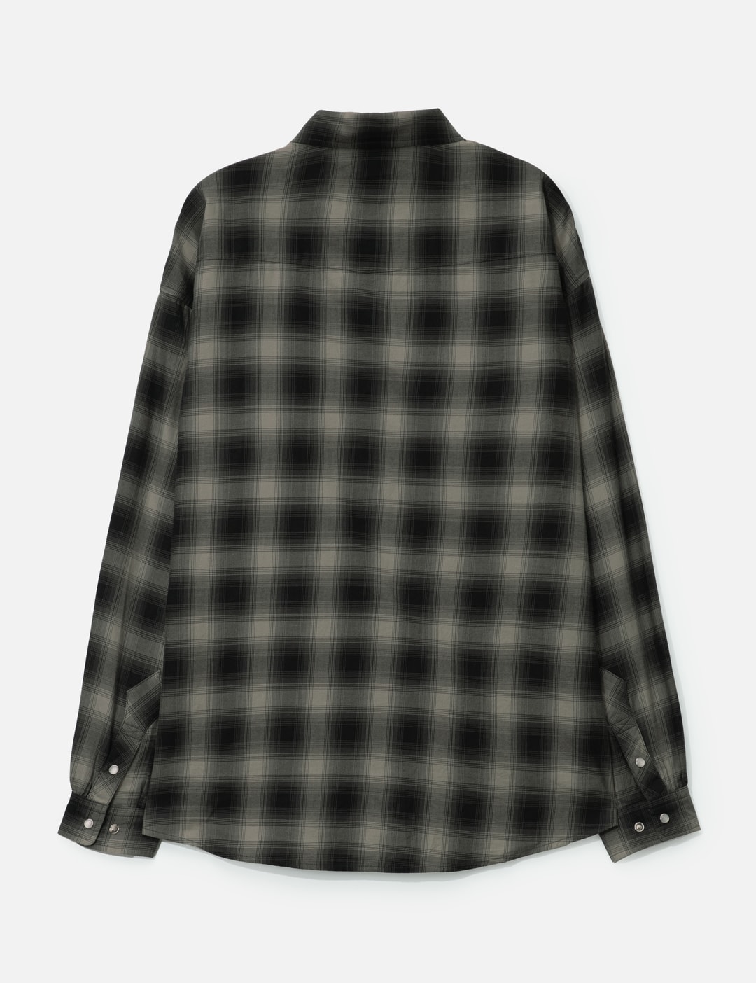 Loose Check Western Shirt view 10