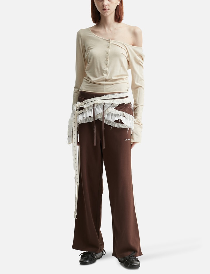 Fade Button White Glowny - FADE BUTTON LONG SLEEVE | HBX