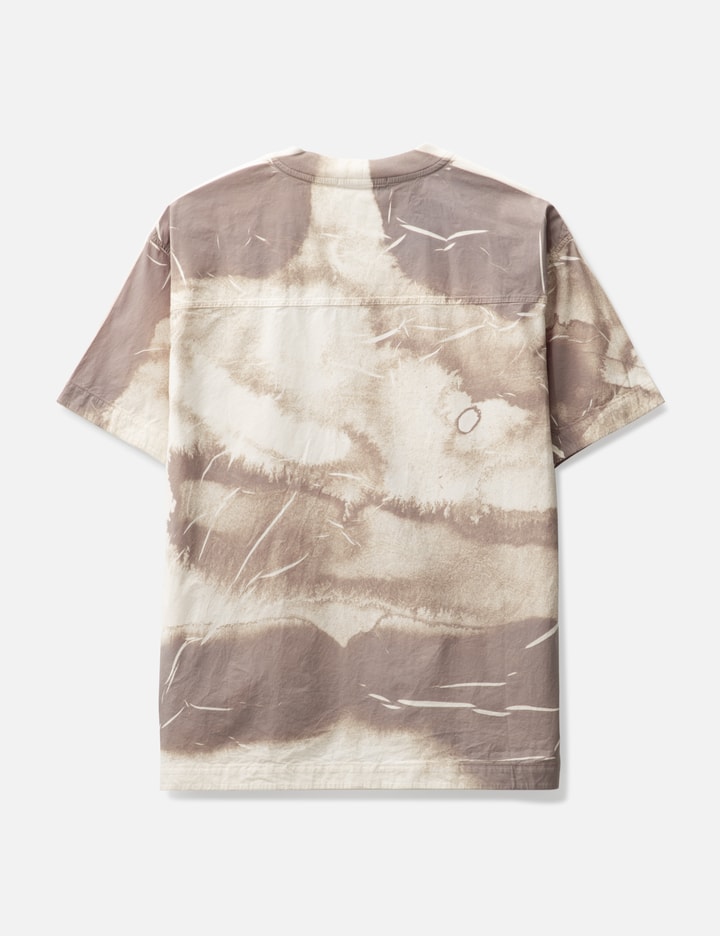 Shop Stone Island Over Tie-dye T-shirt In Grey