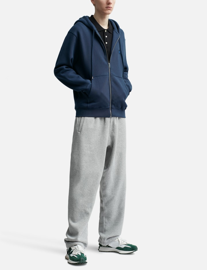 Bold Fox Head Patch Comfort Zipped Hoodie Placeholder Image