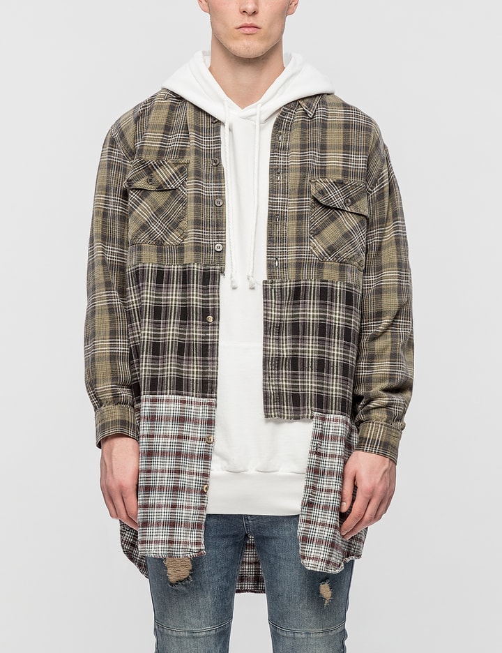 Short Extended Flannel Shirt Ver.1 (Size S) Placeholder Image