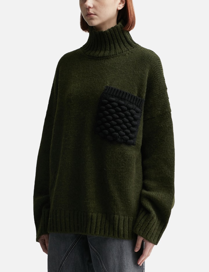 POPCORN PATCH POCKET TURTLENECK JUMPER Placeholder Image