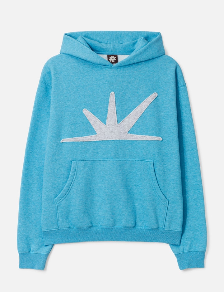 Sunlove Daybreak Brushed Hoodie In Blue