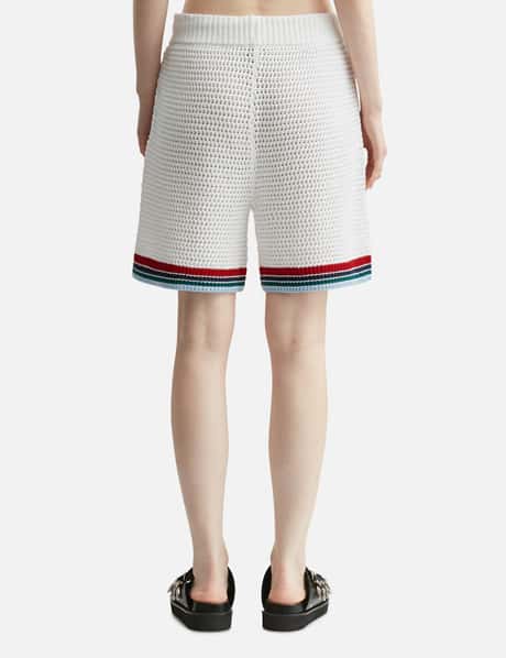 Sporty Crochet Shorts view 9