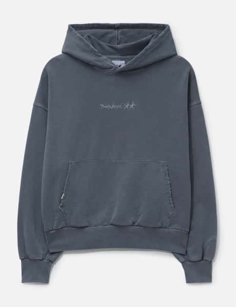 Pigment Dyed Blue Icon Hoodie view 6