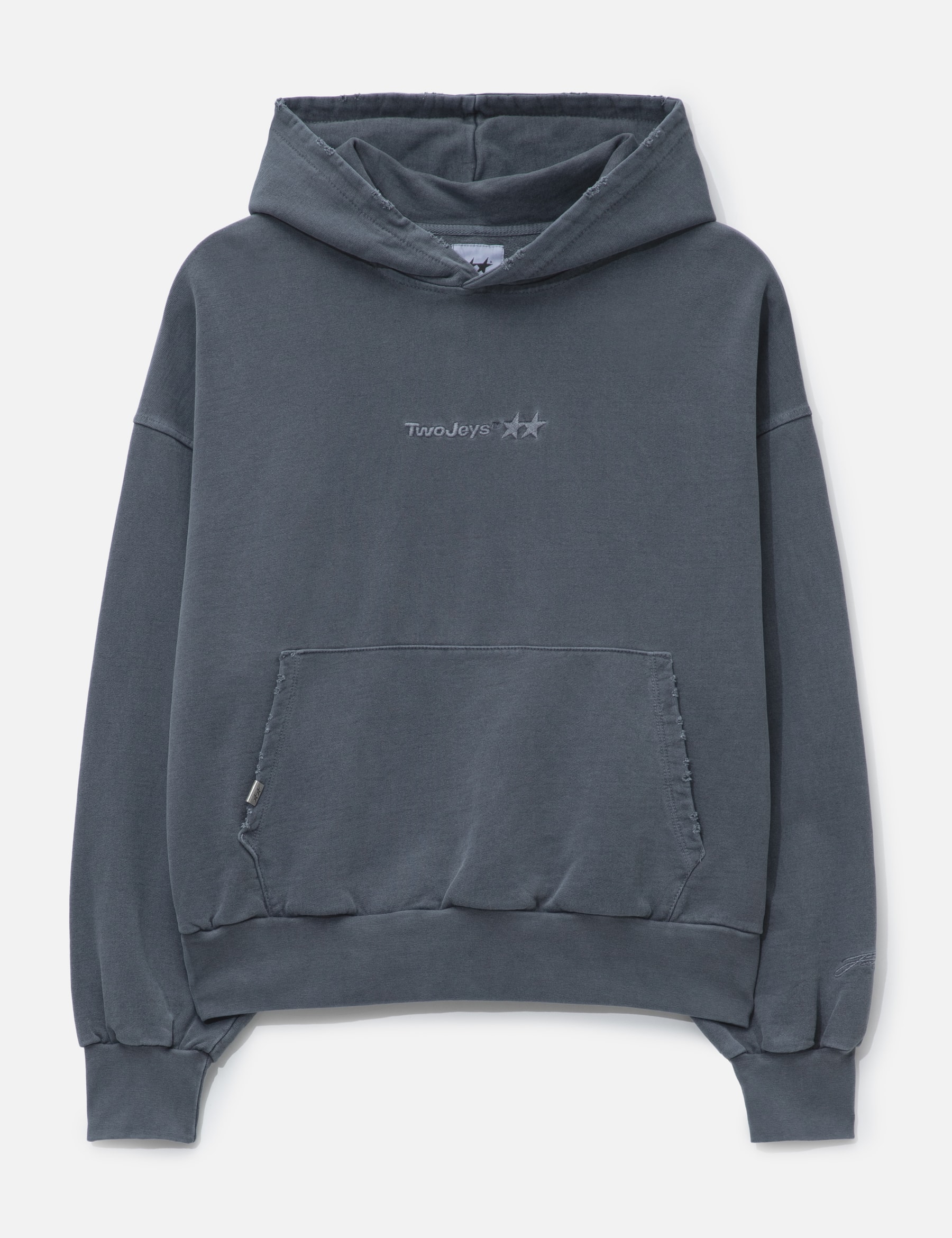 Pigment Dyed Blue Icon Hoodie view 16