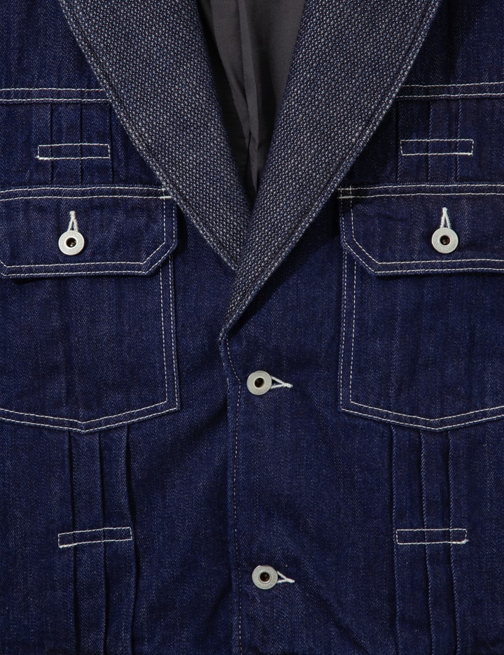 FDMTL Pleats Lapel Jacket Rinse