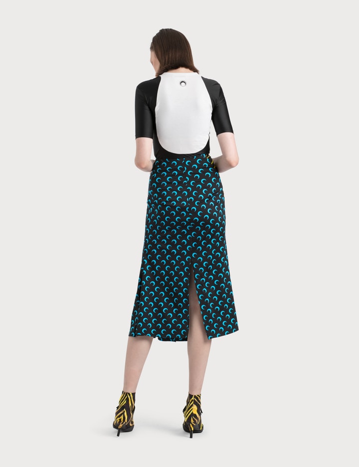 Midi Skirt With Zebra Side Panel Placeholder Image