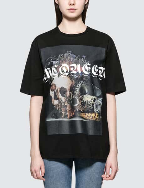 Alexander McQueen Still Life Skull Over T-shirt HBX