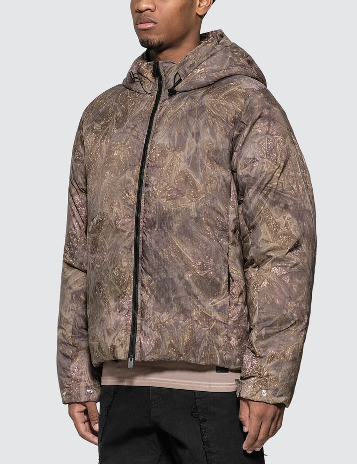 Camo Hooded Puffer Jacket Placeholder Image