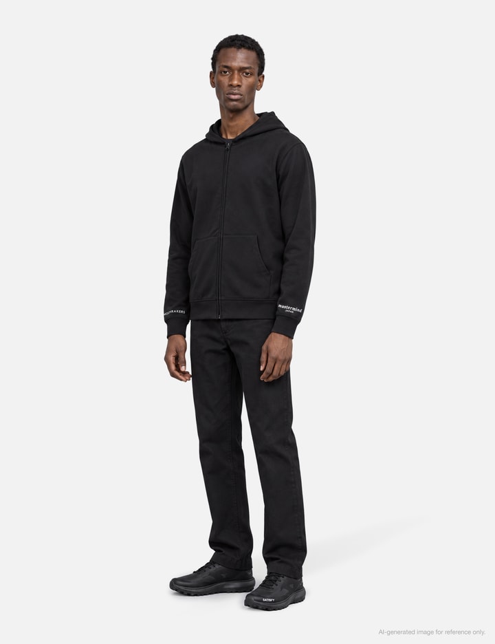 Mastermind Japan Mastermind Japan X Moonrakers Regular Fit Skull Logo Hoodie