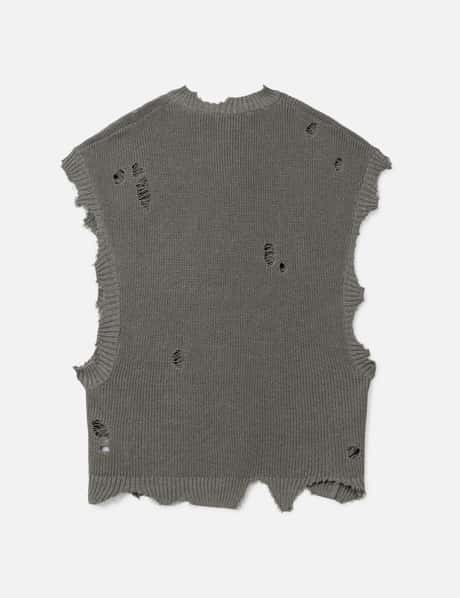 Destroyed Knit Vest view 8