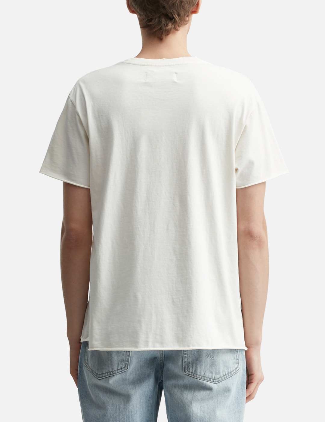 Garment Dyed Raw Edge T-Shirt view 19