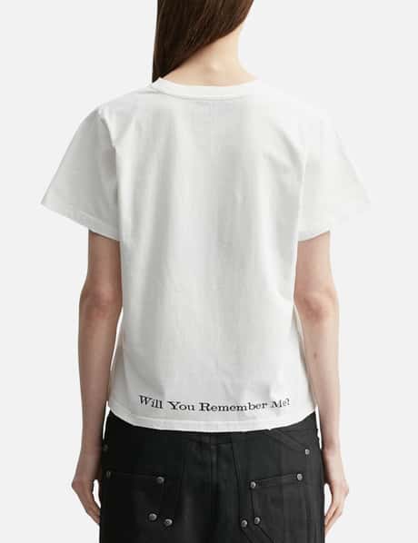 "Caspian" Ghost Fitted T-Shirt In White view 12