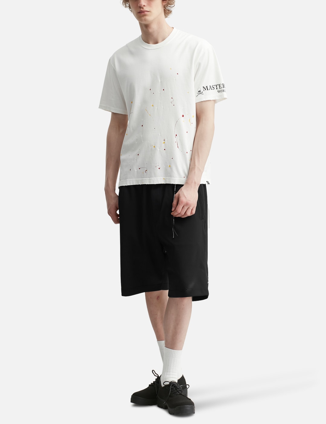 Distressed SS Tee view 20