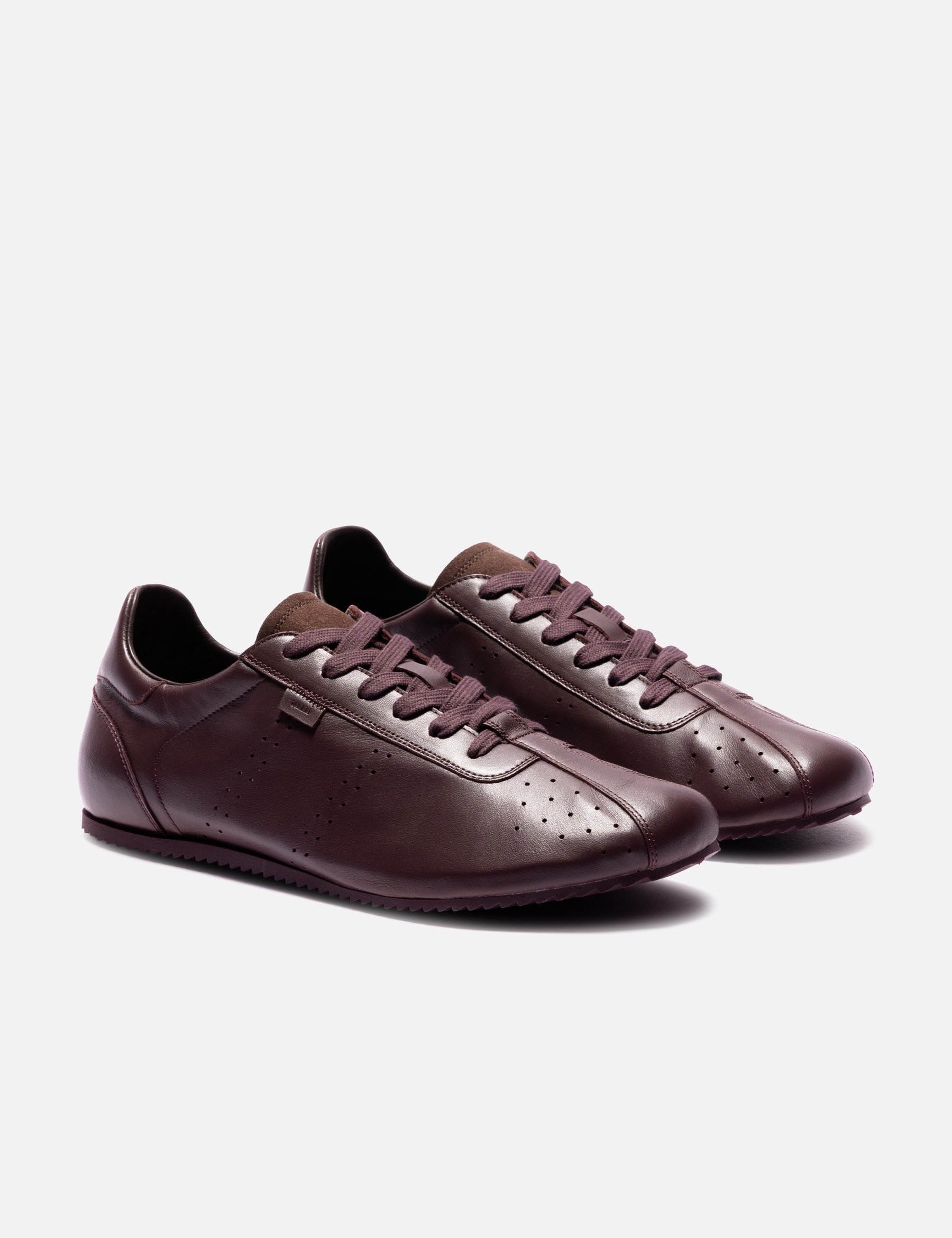 Smooth Leather Low Top Step Sneakers view 16