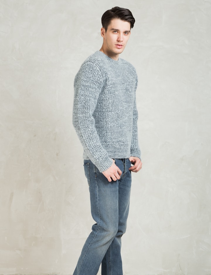 Blue Fleece Base Roundneck Sweater Placeholder Image