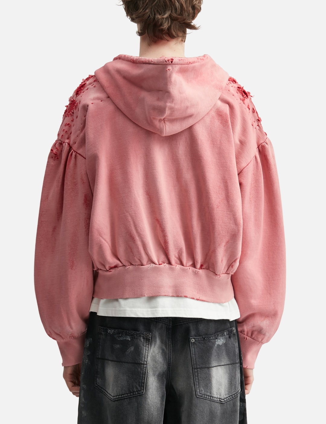 Destroyed Bloson Hoodie view 13