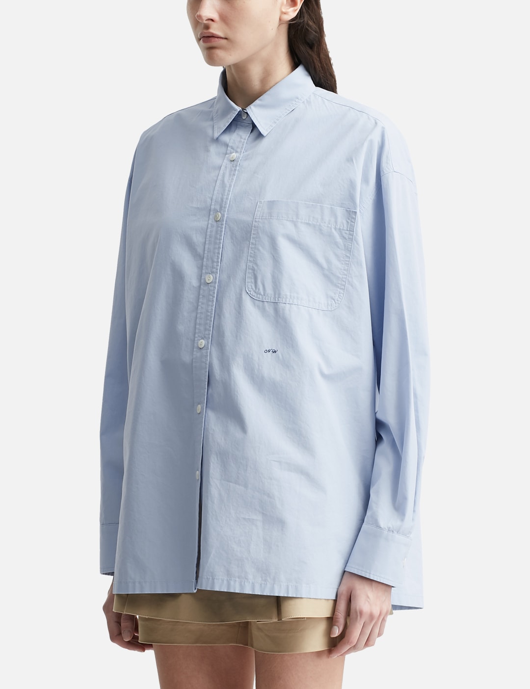Oversized NW Logo Shirt view 14