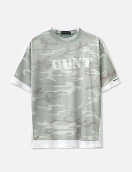 PROJECT G/R Camo Trompe-l'œil T-shirt