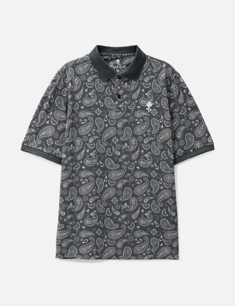 FIORI GOLF Paisley Polo Shirt