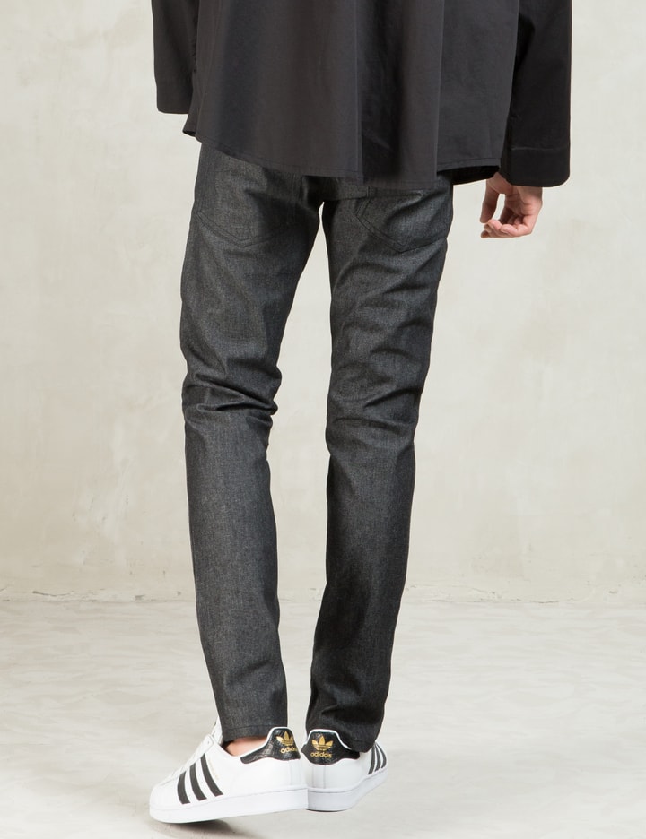 Black Addict Plastisol Tapered Trousers Placeholder Image